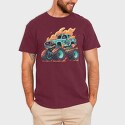 Monster Truck, Tricou Barbati (Unisex)