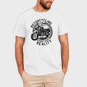 Motorcycling Is My Escape From Reality, Tricou Barbati (Unisex)