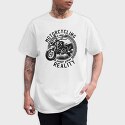 Motorcycling Is My Escape From Reality, Tricou Barbati (Unisex)