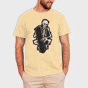 Skate Skeleton, Tricou Barbati (Unisex)