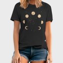 Moon Phases in Space, Tricou Barbati (Unisex)