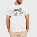 River Perch Sketch, Tricou Barbati (Unisex)
