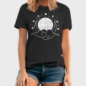 Moon Phases Monochrome, Tricou Barbati (Unisex)
