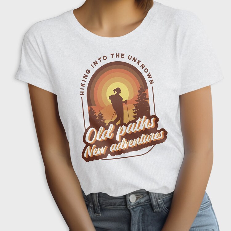 Old Paths New Adventures, Tricou Femei