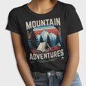 Mountain Adventures Retro Camping, Tricou Femei