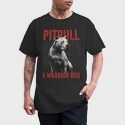 Pitbull Warrior Dog, Tricou Barbati (Unisex)