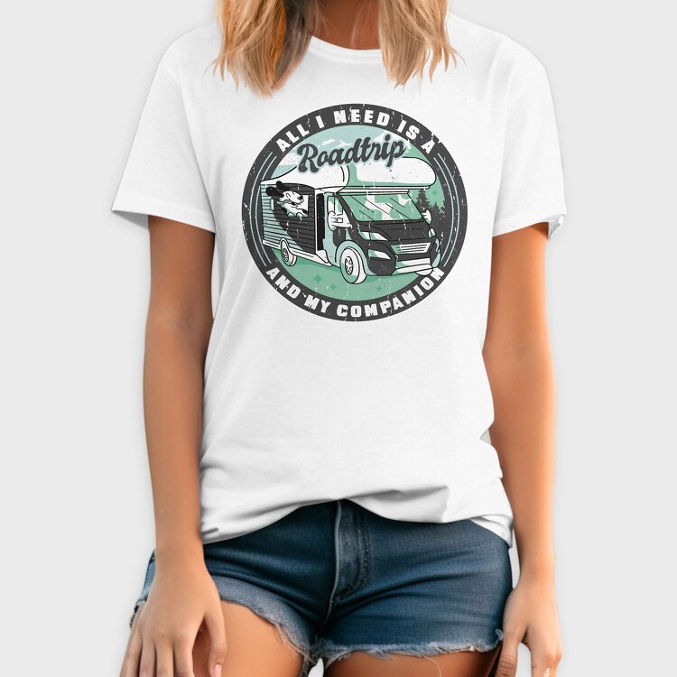 Roadtrip Companion, Tricou Barbati (Unisex)