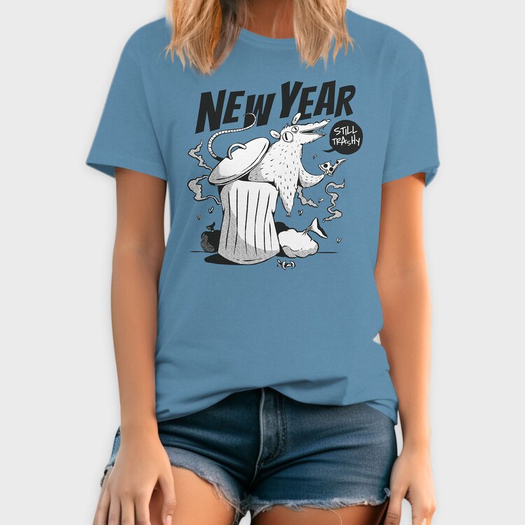 New Year Trash, Tricou Barbati (Unisex)