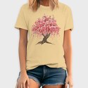 Sakura Tree Watercolor, Tricou Barbati (Unisex)