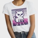 Pixel White Cat, Tricou Femei
