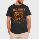 Old School Tiger Bad Times, Tricou Barbati (Unisex)