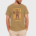 Pixelart Tarot Card the Coder, Tricou Barbati (Unisex)