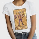 Pixelart Tarot Card the Coder, Tricou Femei