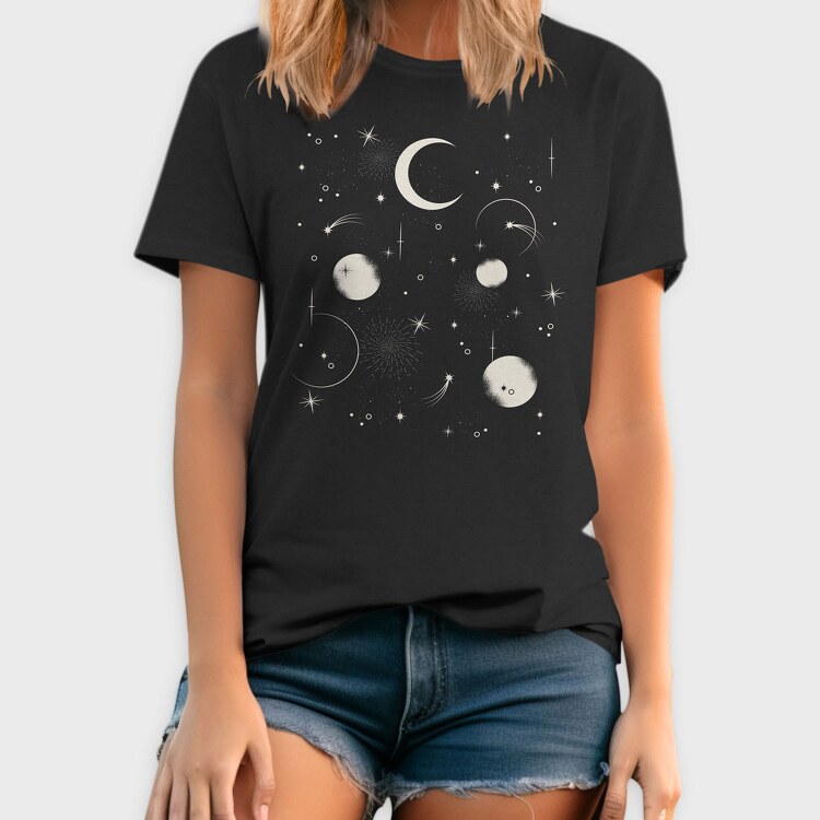 Night Sky, Tricou Barbati (Unisex)