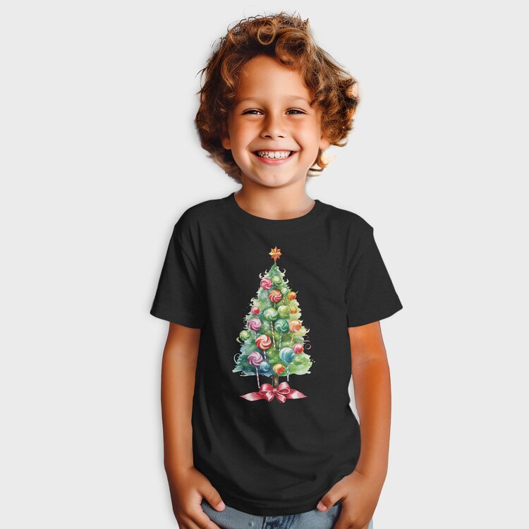 Candy Christmas Tree, Tricou Copii