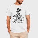 Old Trex on Bike, Tricou Barbati (Unisex)