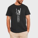 Rock Hand Guitar, Tricou Barbati (Unisex)