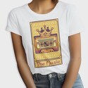 Pixelart Tarot Card the Music, Tricou Femei