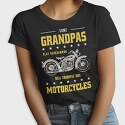 Real Graandpas Ride Motorcycles, Tricou Femei