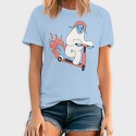 Yeti Scooter, Tricou Barbati (Unisex)