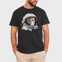Realistic Astronaut Cat, Tricou Barbati (Unisex)