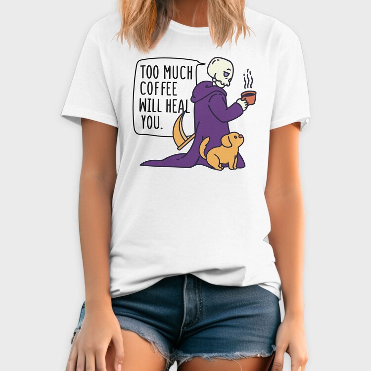 Coffee Will Heal You, Tricou Barbati (Unisex)