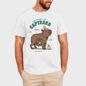 Cute Capybara Anatomy, Tricou Barbati (Unisex)