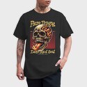 Skeleton Fiery Tongle, Tricou Barbati (Unisex)