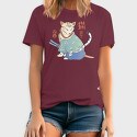 Samurai Cat Traditional, Tricou Barbati (Unisex)