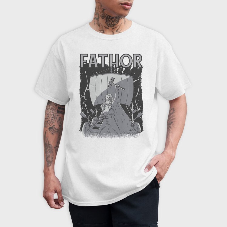 Fathor Viking, Tricou Barbati (Unisex)