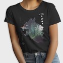 Realistic Forest Wolf, Tricou Femei