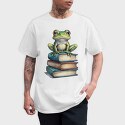Realistic Frog Books, Tricou Barbati (Unisex)
