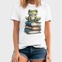 Realistic Frog Books, Tricou Barbati (Unisex)
