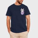 Pocket Cute Cat, Tricou Barbati (Unisex)