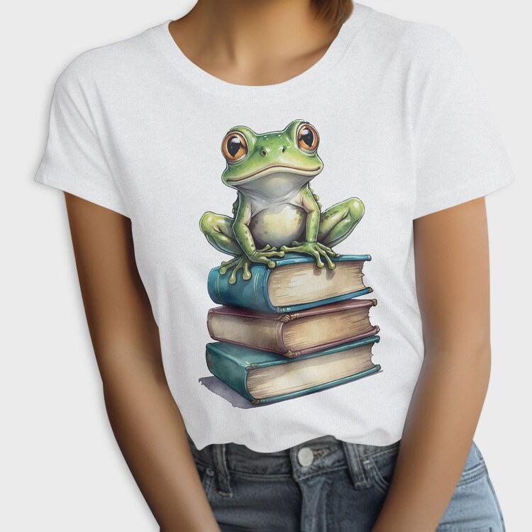Realistic Frog Books, Tricou Femei