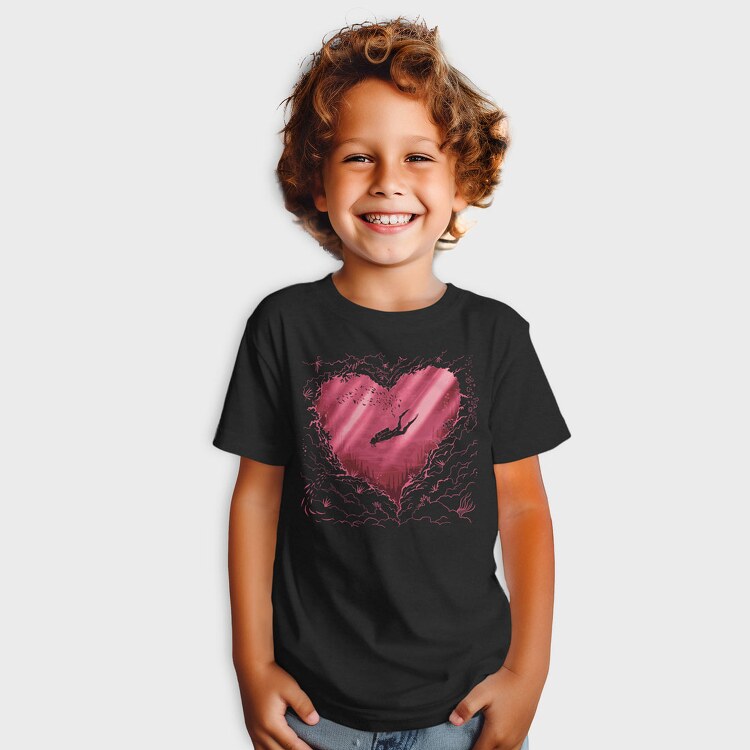 Scuba Heart, Tricou Copii