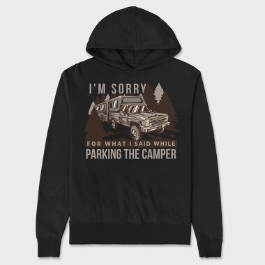 I'm Sorry Parking Quote, Hanorac Oversize Barbati (Unisex)