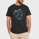 Sea Diver Diving Between Planets, Tricou Barbati (Unisex)