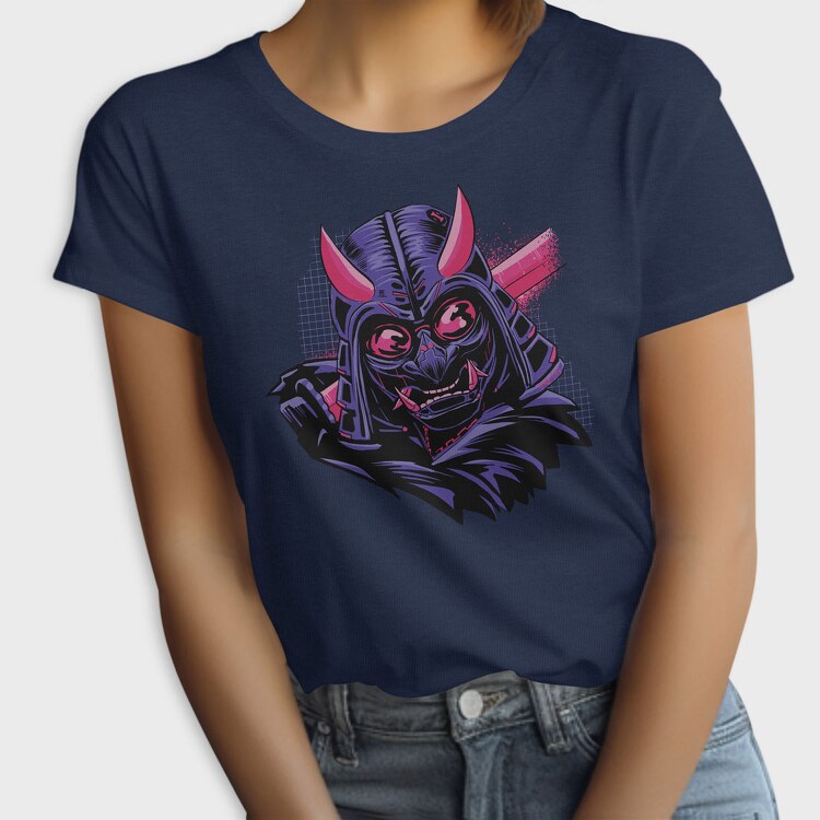 Samurai Cyberpunk Vaporwave, Tricou Femei