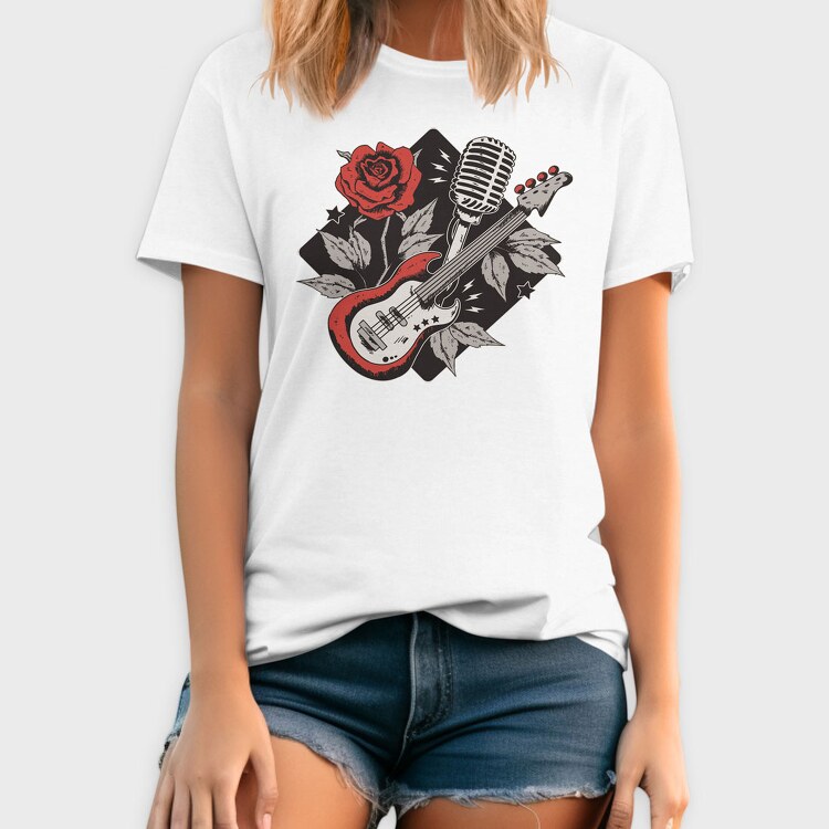 Rockabilly, Tricou Barbati (Unisex)