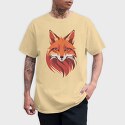 Poly Fox, Tricou Barbati (Unisex)
