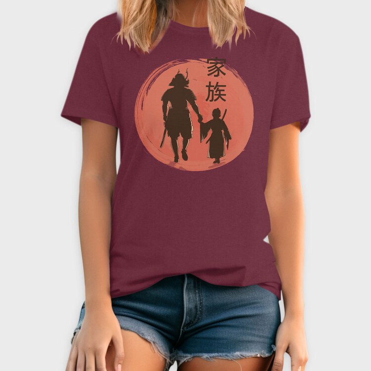Samurai Father and Son, Tricou Barbati (Unisex)
