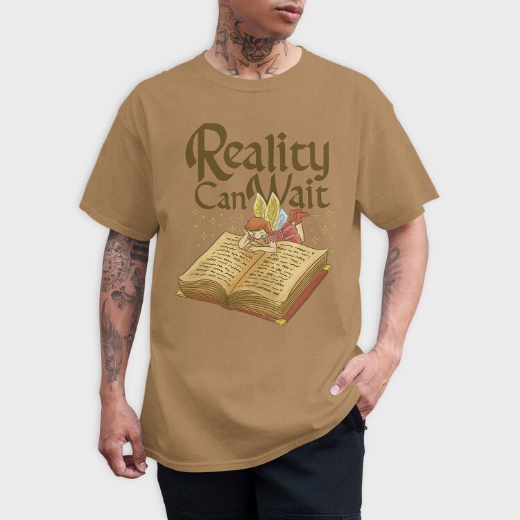 Reality Can Wait, Tricou Barbati (Unisex)