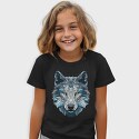 Polygonal White Wolf, Tricou Copii