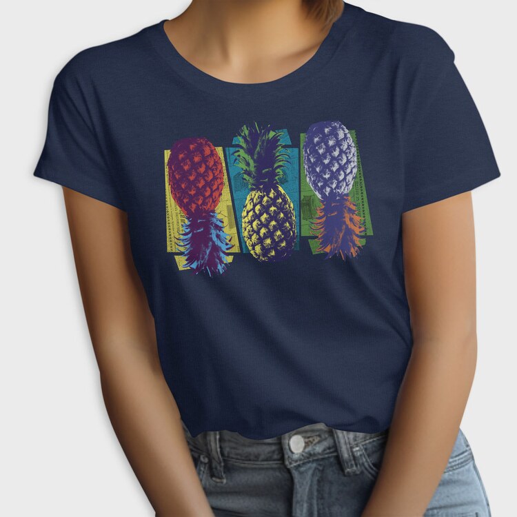 Pop Art Pineapple, Tricou Femei