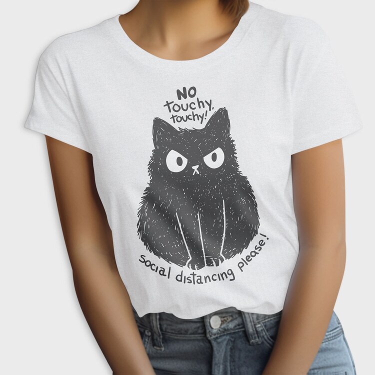 No Touchy Touchy Cat, Tricou Femei