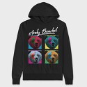 Pop Bear, Hanorac Oversize Barbati (Unisex)