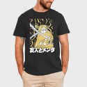 Samurai Girl Yellow, Tricou Barbati (Unisex)