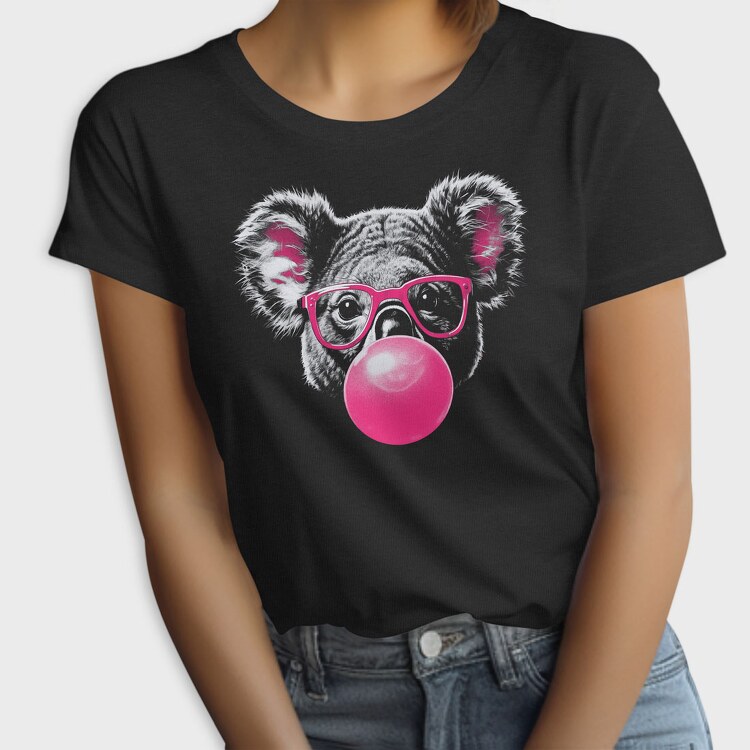 Koala Bubblegum Monochrome Sunglasses Pink, Tricou Femei