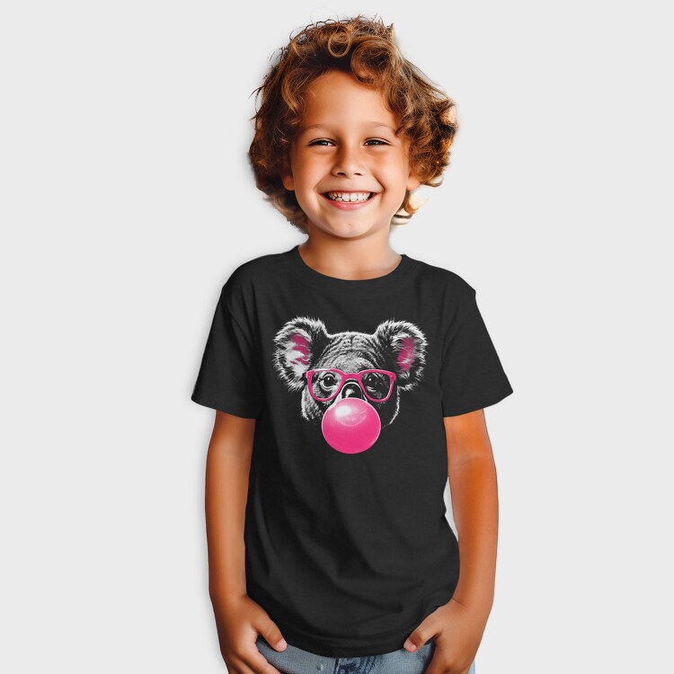 Koala Bubblegum Monochrome Sunglasses Pink, Tricou Copii